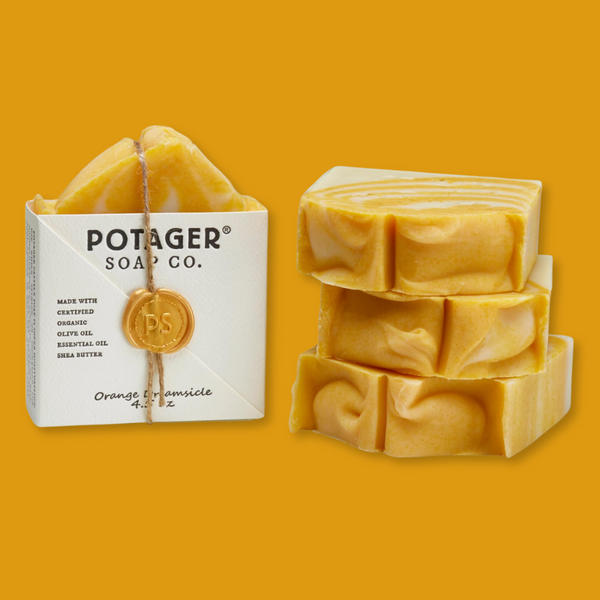 Orange Dreamsicle Bar Soap {Certified Organic}