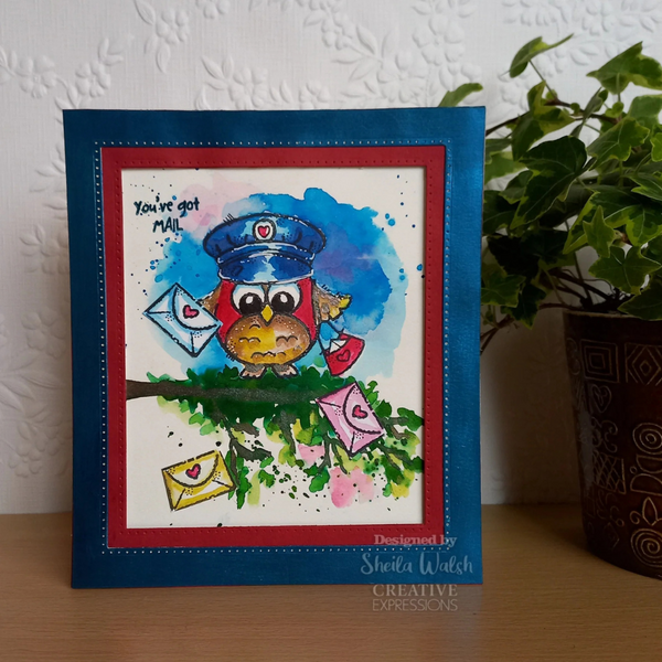 Owl Post 6x8 Clear Stamp Set | Francoise Read