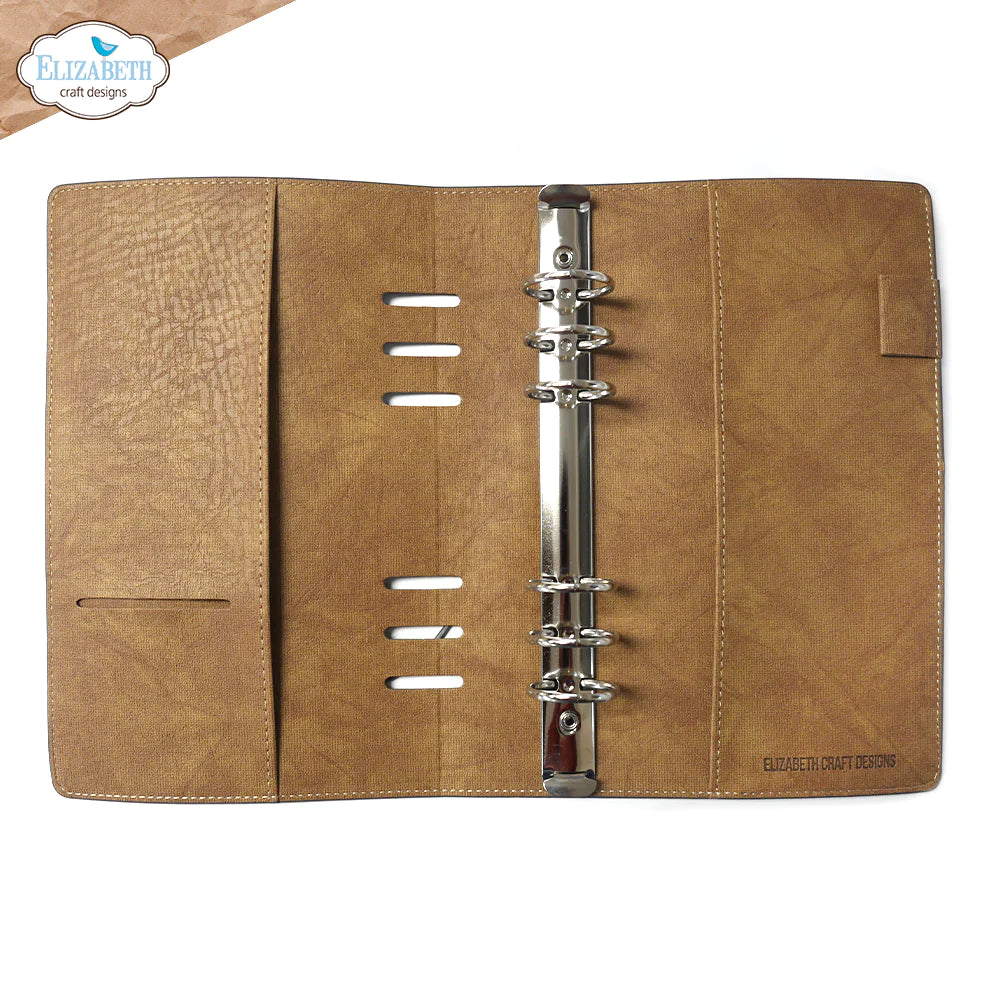 Parcel Post Taupe A5 Slim 6-Ring Planner
