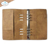 Parcel Post Taupe A5 Slim 6-Ring Planner