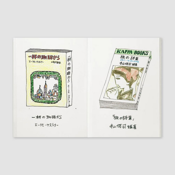 P08 Sketch | Traveler's Notebook Passport Refill