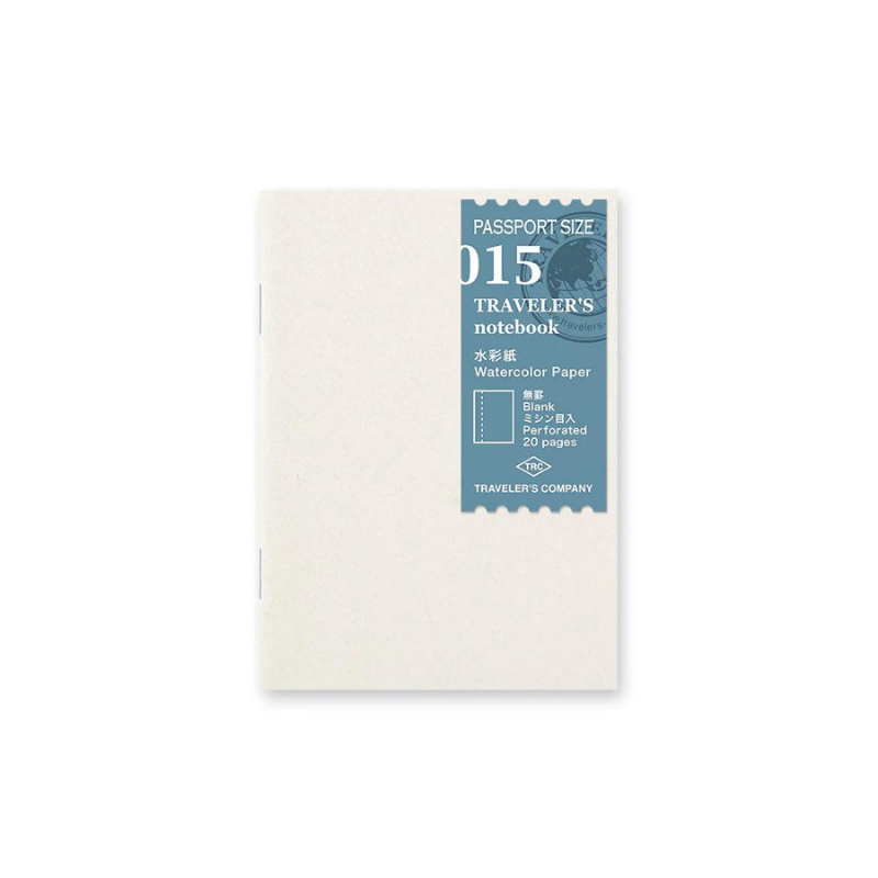 P15 Watercolor | Traveler's Notebook Passport Refill