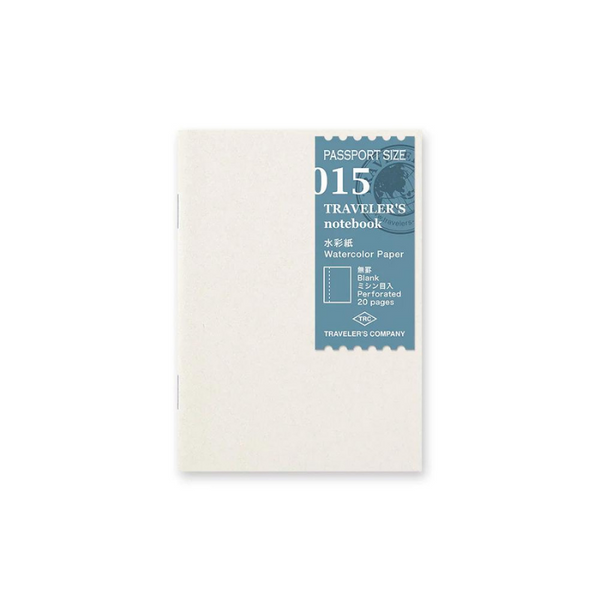 P15 Watercolor | Traveler's Notebook Refills {Passport Size}