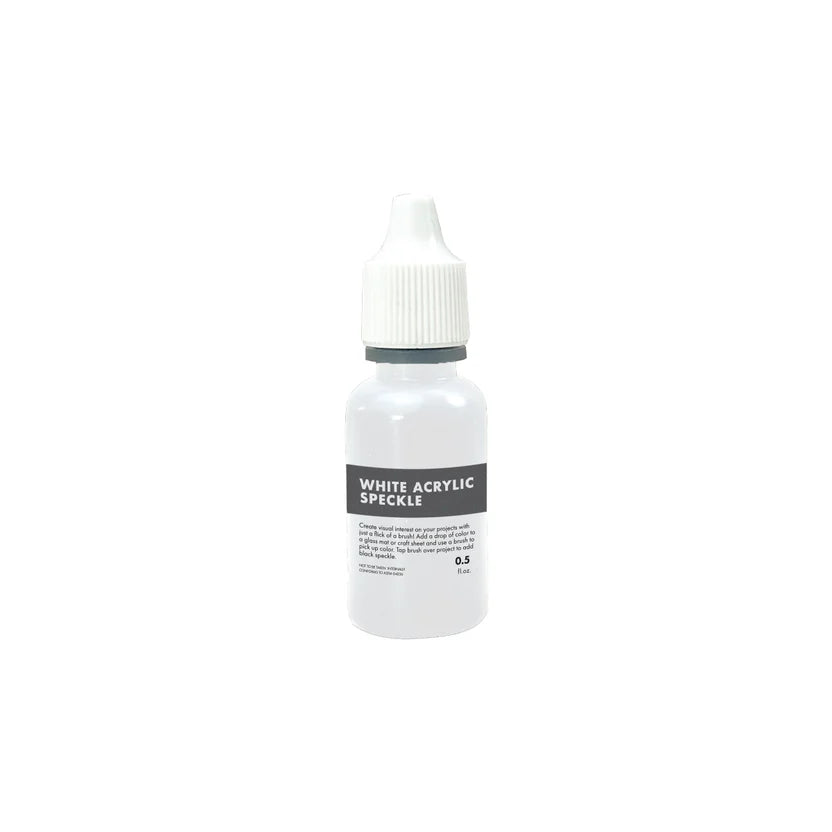 White Acrylic Speckle Ink