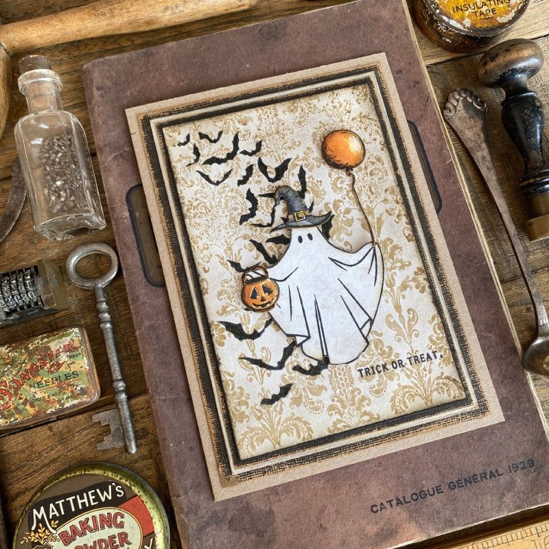 Spooky Spirits Cling Stamp Set {Halloween} | Tim Holtz