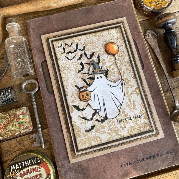 Spooky Spirits Cling Stamp Set {Halloween} | Tim Holtz
