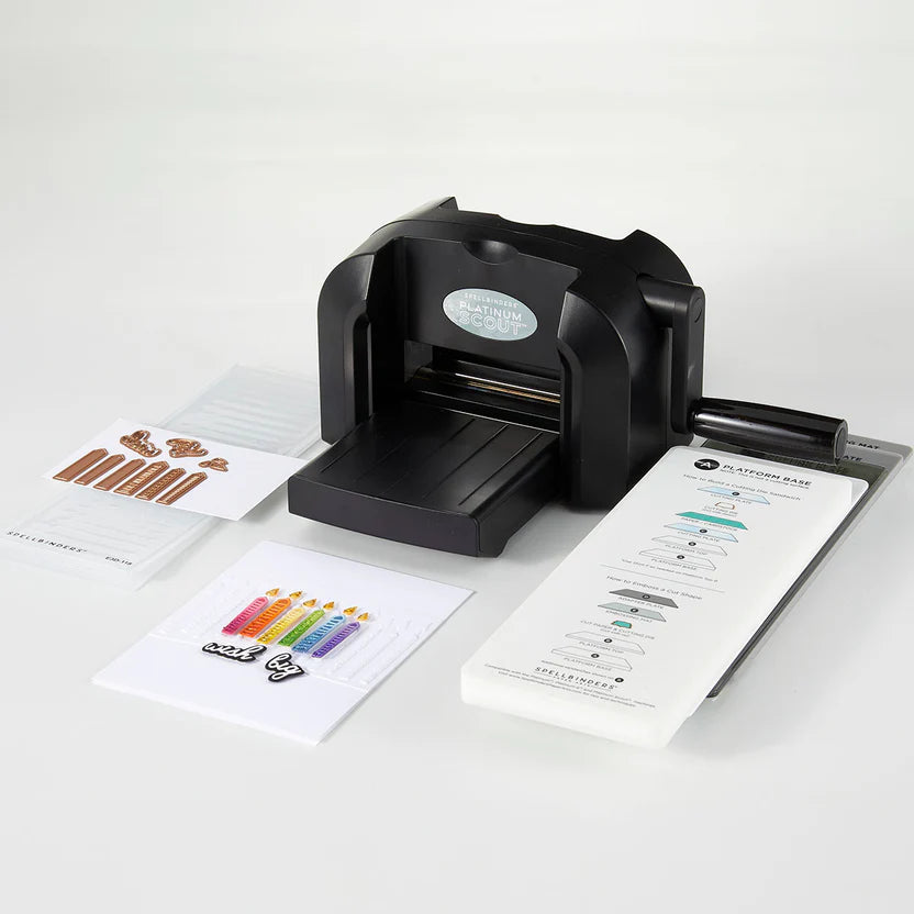 Black Platinum Scout Die Cutting + Embossing Machine | Simon Hurley
