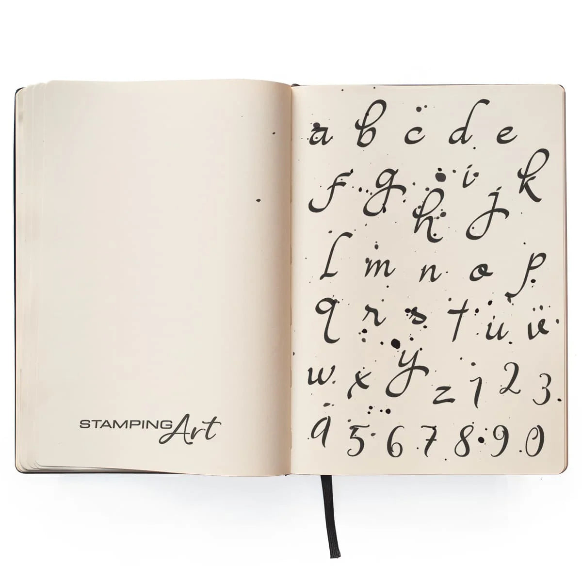 Moonlight Lowercase Alphabet Clear Stamp Set