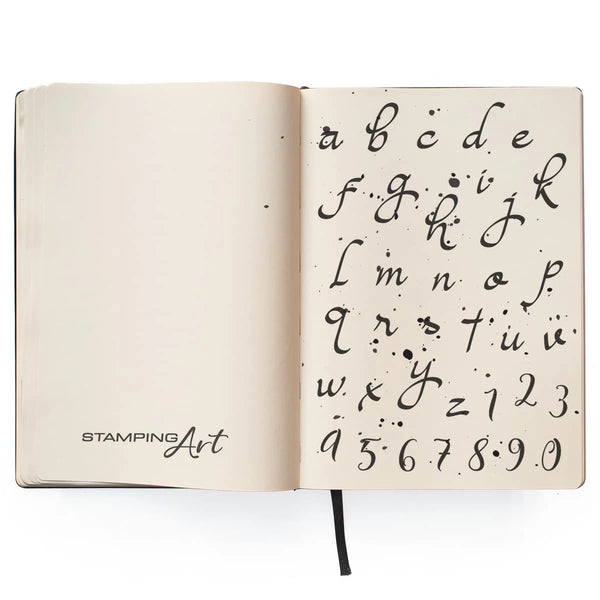 Moonlight Lowercase Alphabet Clear Stamp Set