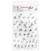 Moonlight Lowercase Alphabet Clear Stamp Set
