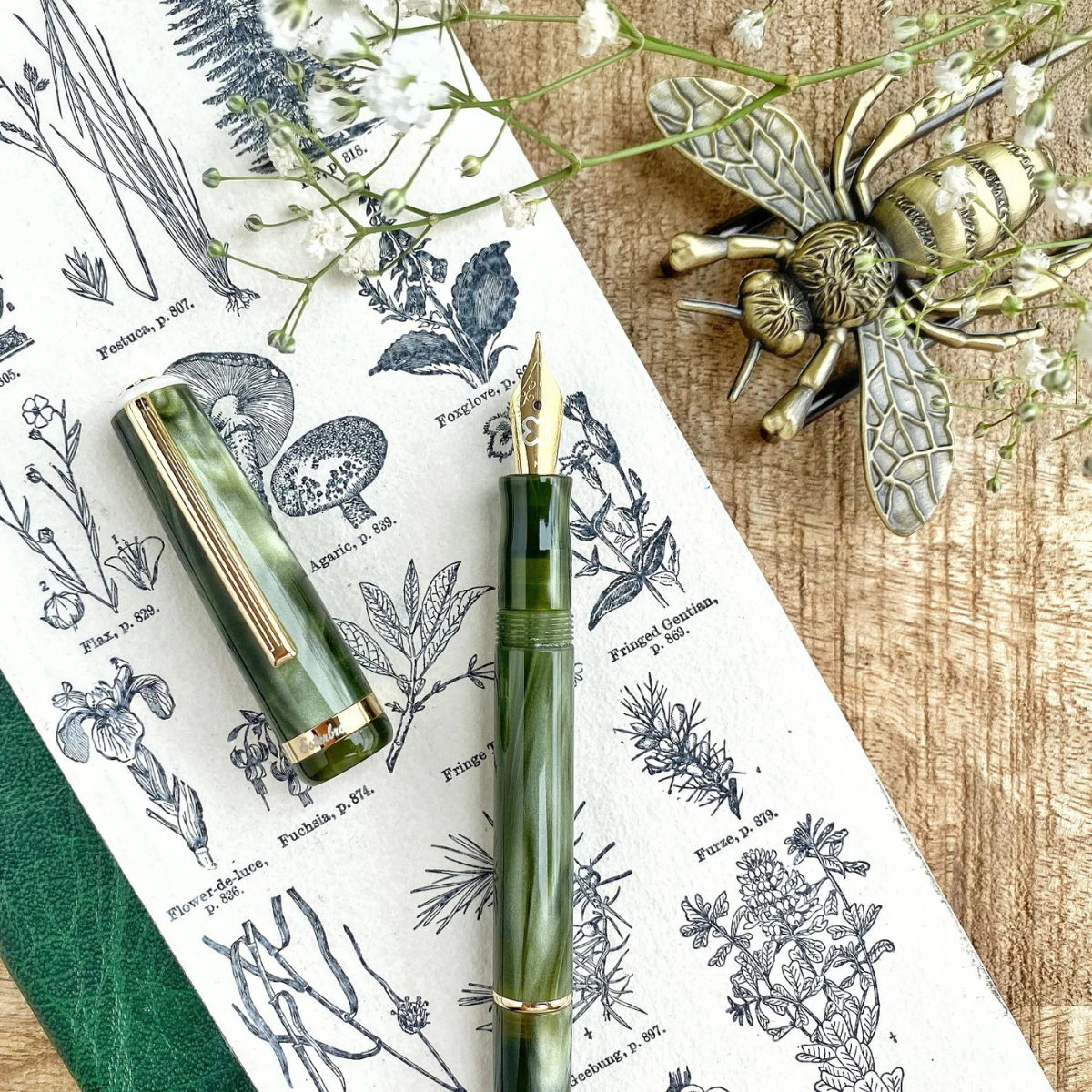 {coming soon!} Palm Green JR Fountain Pen