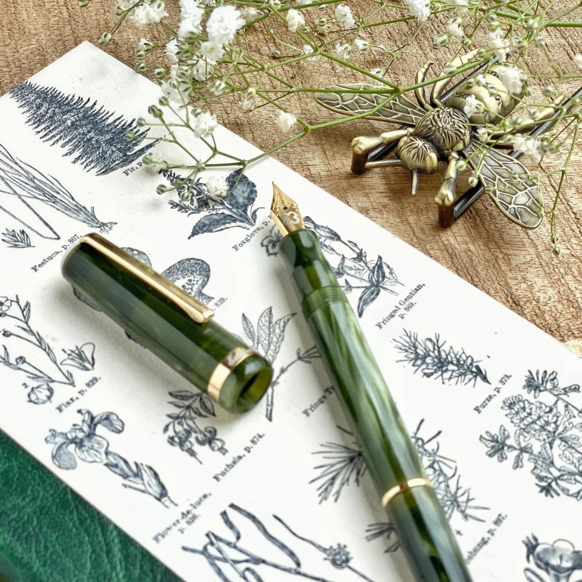 {coming soon!} Palm Green JR Fountain Pen