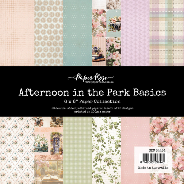 Afternoon in the Park Basics 6x6 Paper Pack