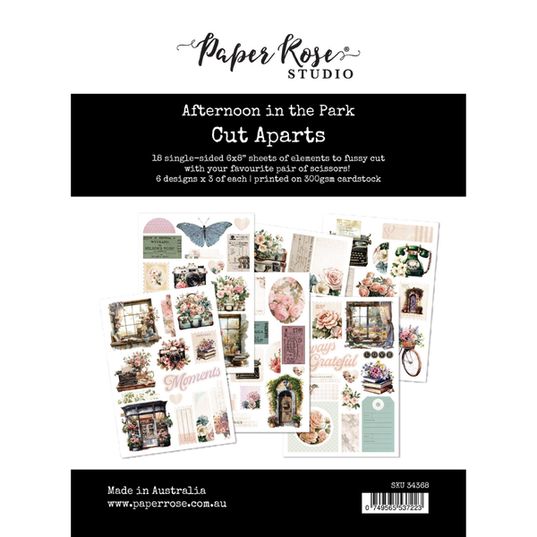 Afternoon in the Park 6x8 Cut Aparts Pack