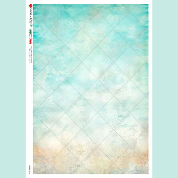 Muted Sky A4 Rice Paper