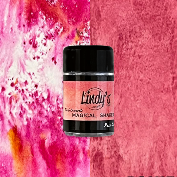 Pass the Jam Jane - raspberry base w/ salmon shimmer (Lindy's Magical Shakers)