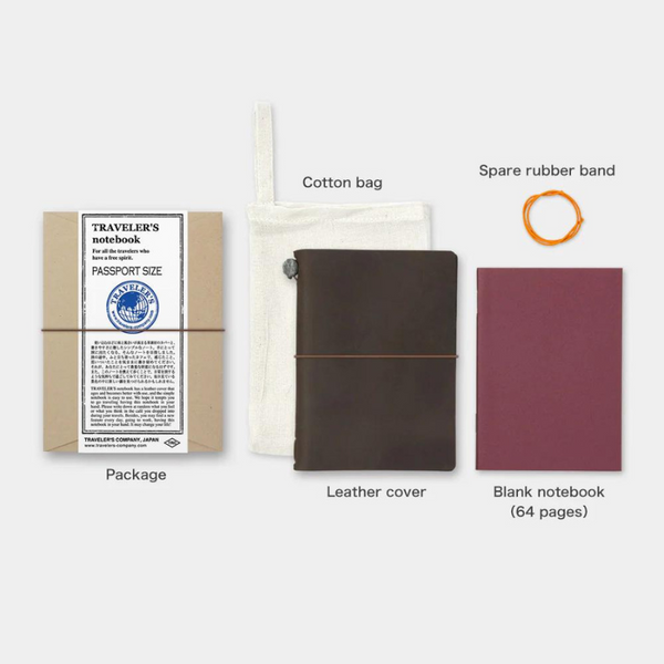 Brown Passport Traveler's Notebook
