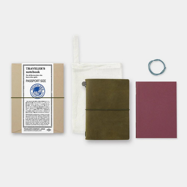 Traveler's Notebook | Passport Size | Olive