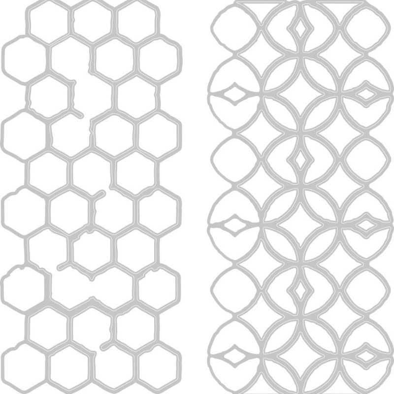 Pattern Repeat Thinlits Die Set | Tim Holtz
