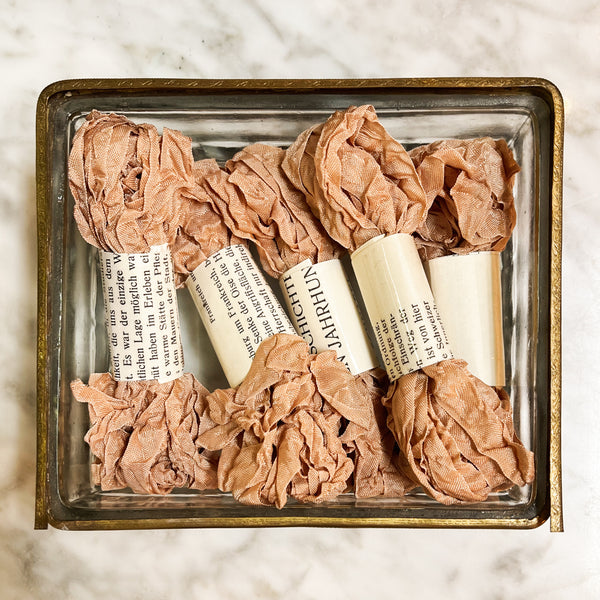 Crinkled Ribbon | Peaches