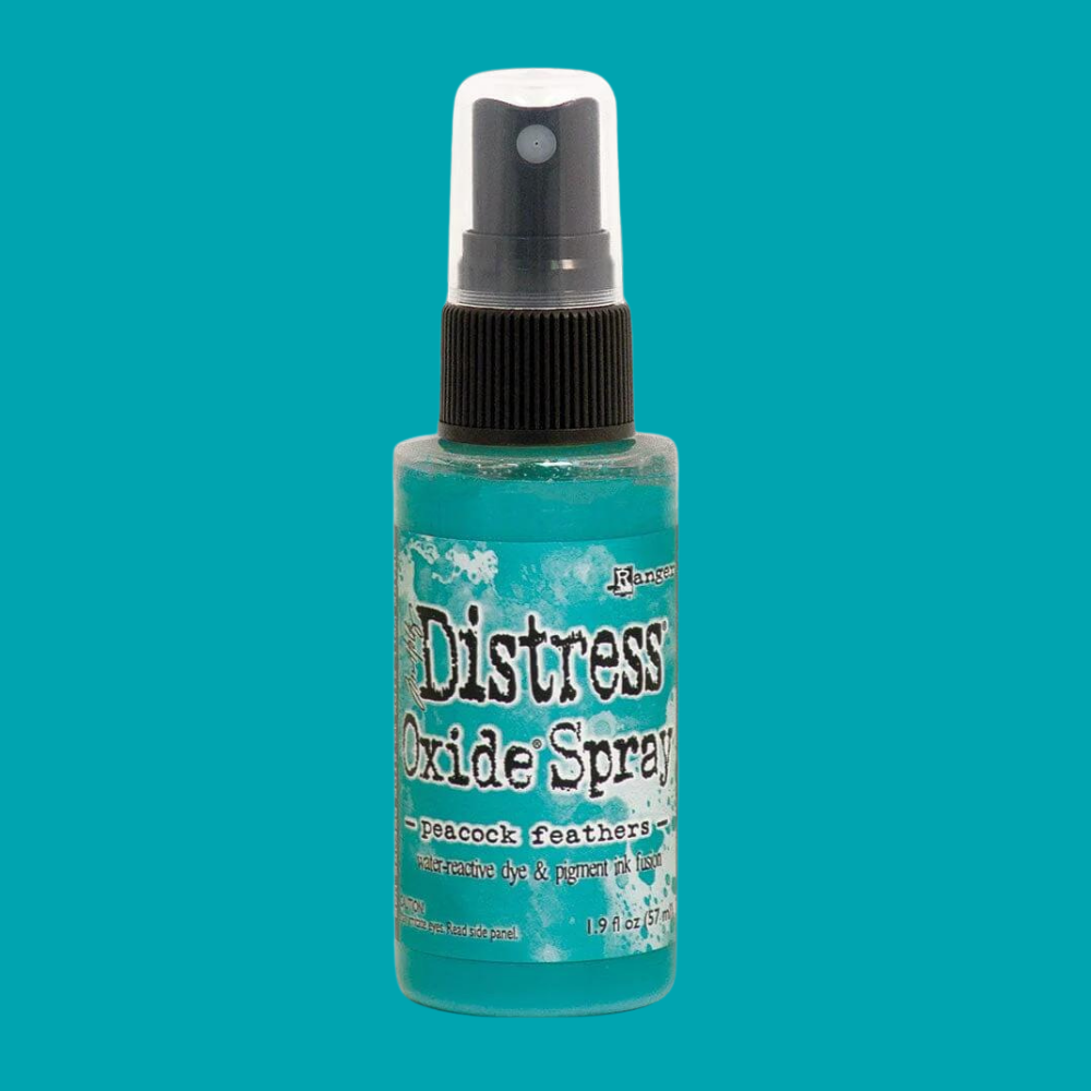 #38 Peacock Feathers Distress Oxide Spray