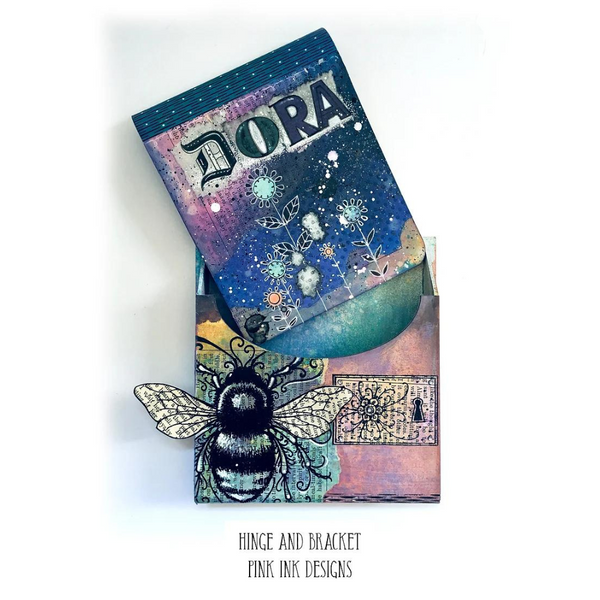 Clear Stamp Hinge & Bracket {clearance}