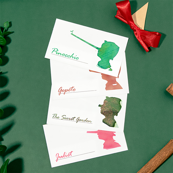 Pinocchio Ink Swatch Cards