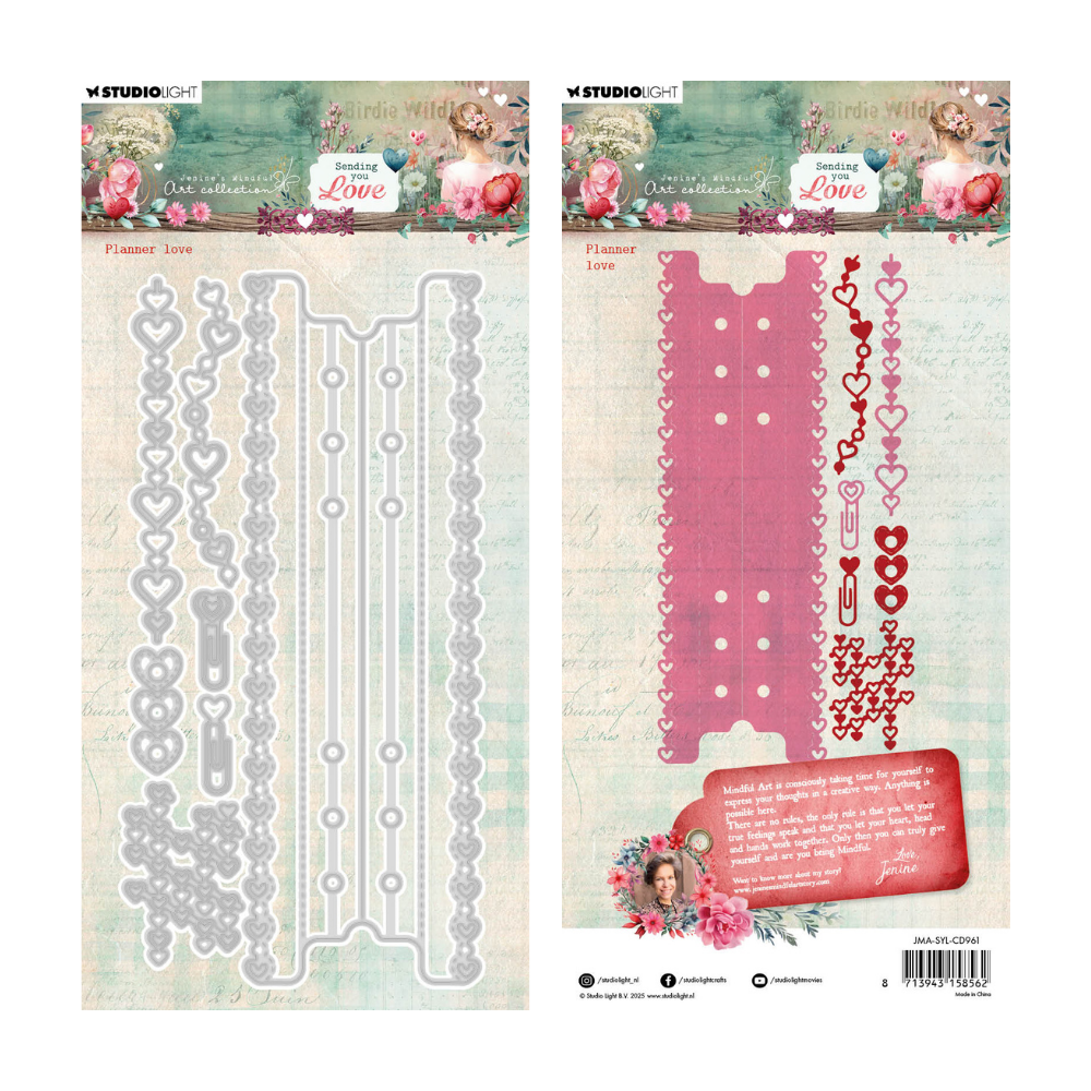 Planner Love Die Set | Jenine's Mindful Art