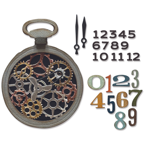 Watch Gears Vault Die Set | Tim Holtz Vault Release No. 2
