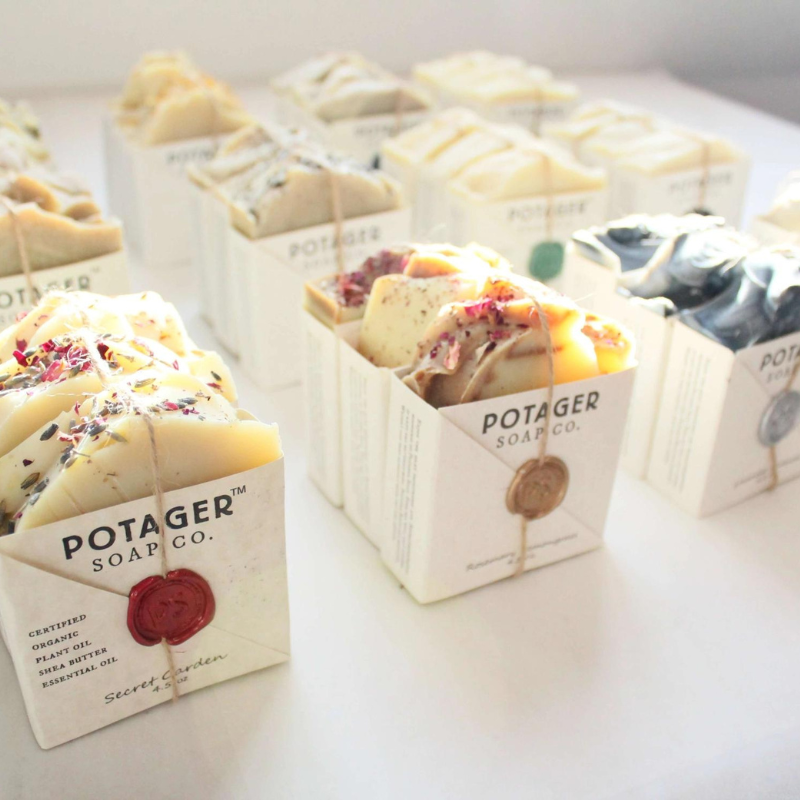 Unscented Certified Organic Oatmeal Bar Soap {clearance}