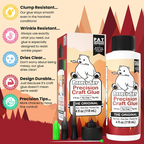 The Original | Bearly Art Precision Craft Glue