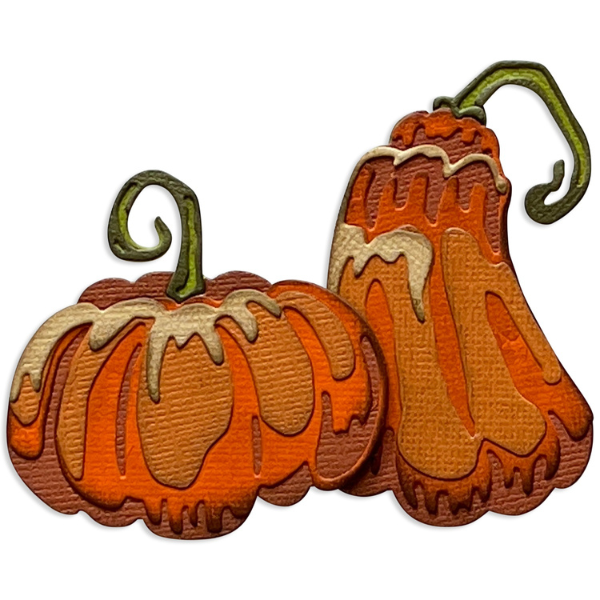 Pumpkin Duo Colorize Thinlits Dies {Halloween 2022} | Tim Holtz