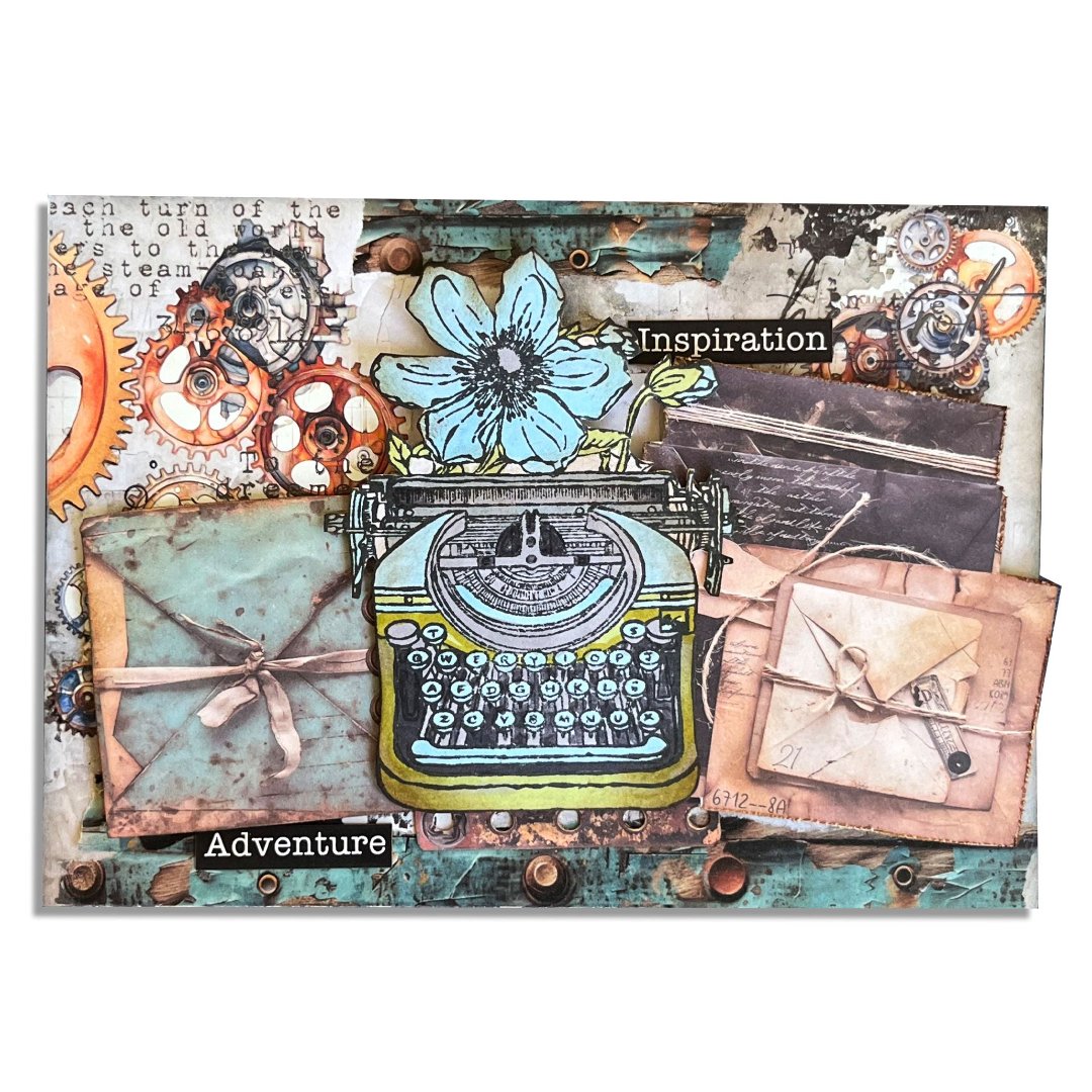 Bolted Borders Layer-it-Up Washi Tape No. 106 | Steampunk Essentials