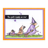 Halloween Flight Cling Rubber Stamp Set