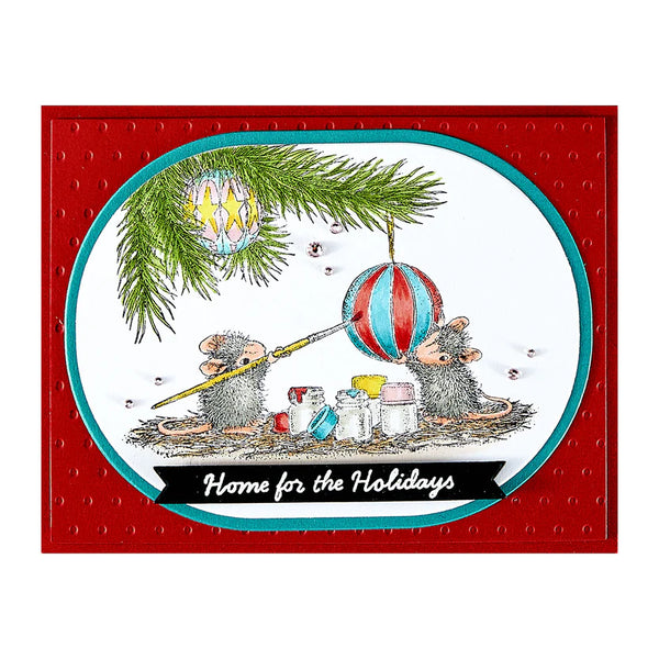 Unwrapping Memories Cling Rubber Stamp Set | House Mouse