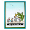 Tree-mendous Christmas Cling Rubber Stamp Set | House Mouse