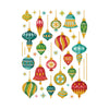 Gold Trim Ornaments Rub-ons