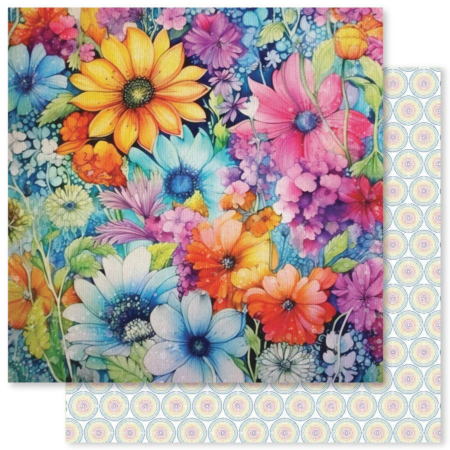 Rainbow Twirl 6x6 Paper Pad