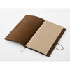 {back soon!} Brown Regular Traveler's Notebook