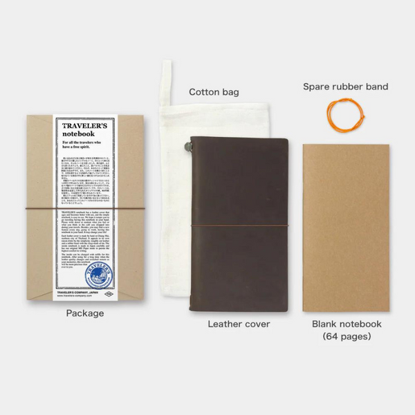 Traveler's Notebook | Regular Size | Brown