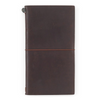 {back soon!} Brown Regular Traveler's Notebook