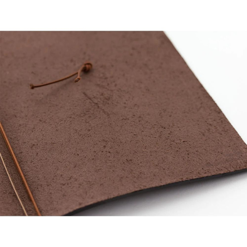 {back soon!} Brown Regular Traveler's Notebook