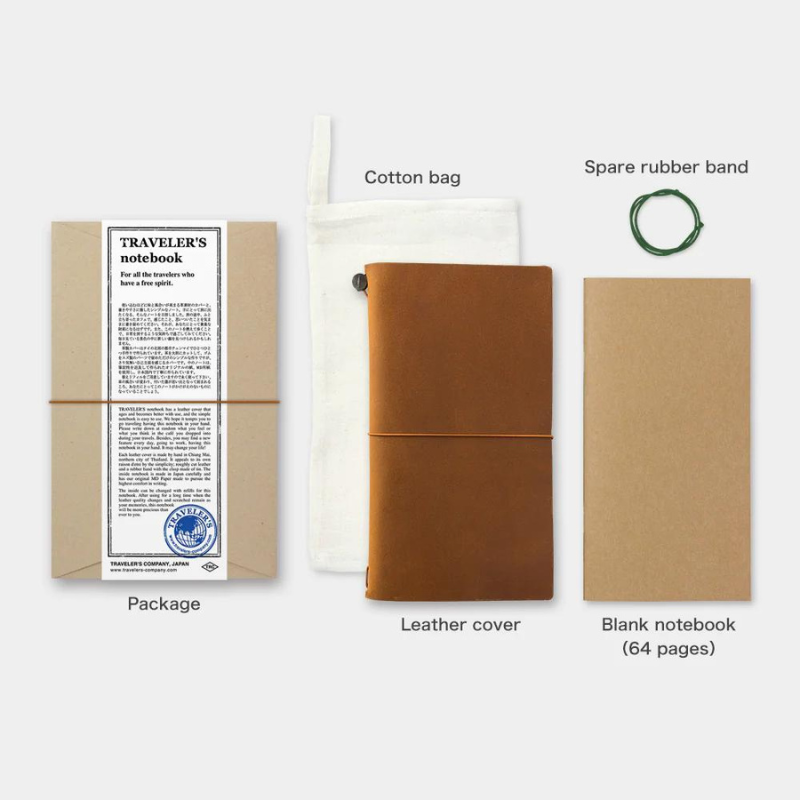 {back soon!} Camel Regular Traveler's Notebook