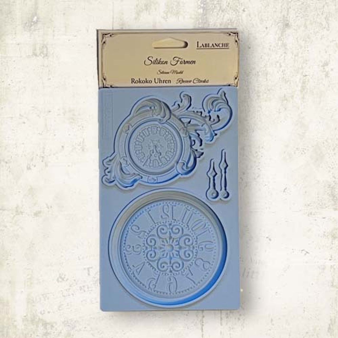 Moule en silicone pour horloges rococo {Édition limitée}
