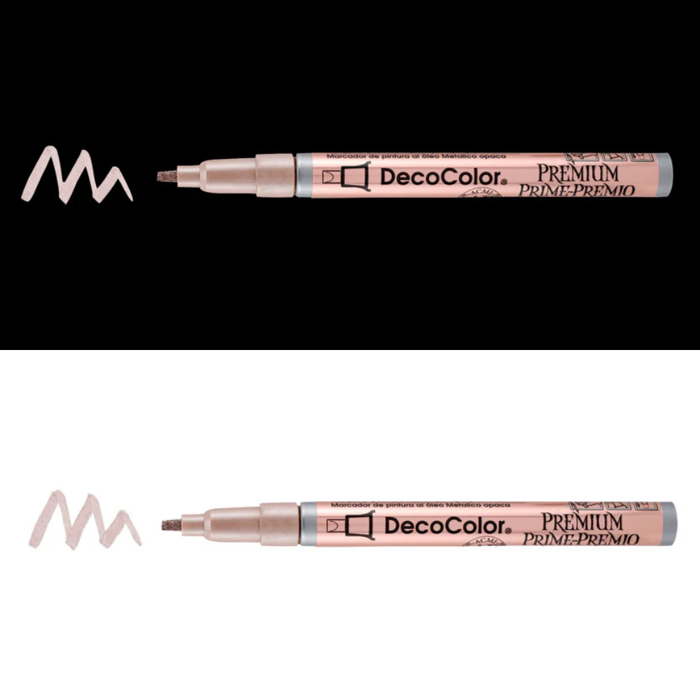 DecoColor Premium Opaque Metallic Leafing Markers