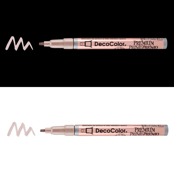 DecoColor Premium Opaque Metallic Leafing Markers