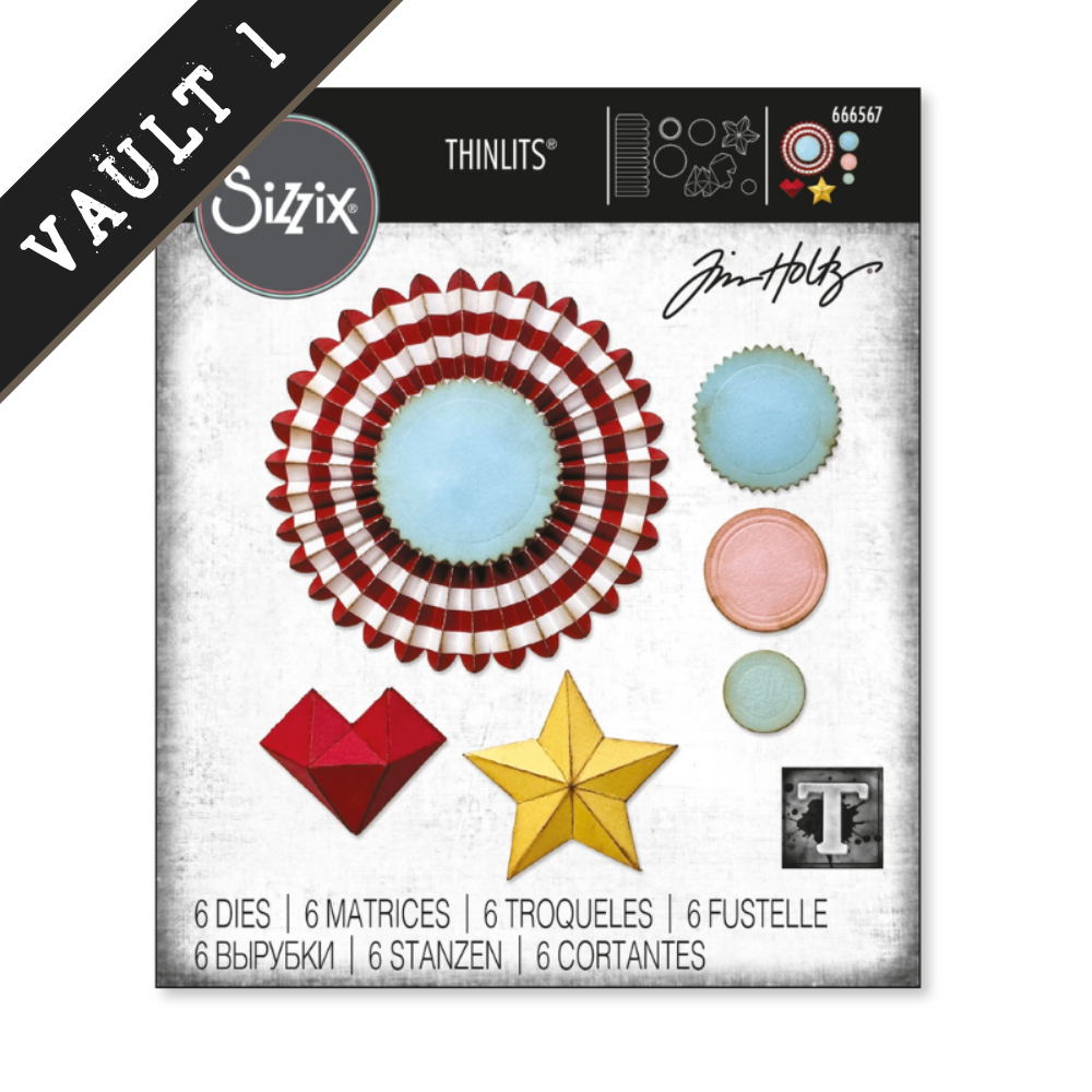Rosettes Die Set | Tim Holtz Vault Release No. 1