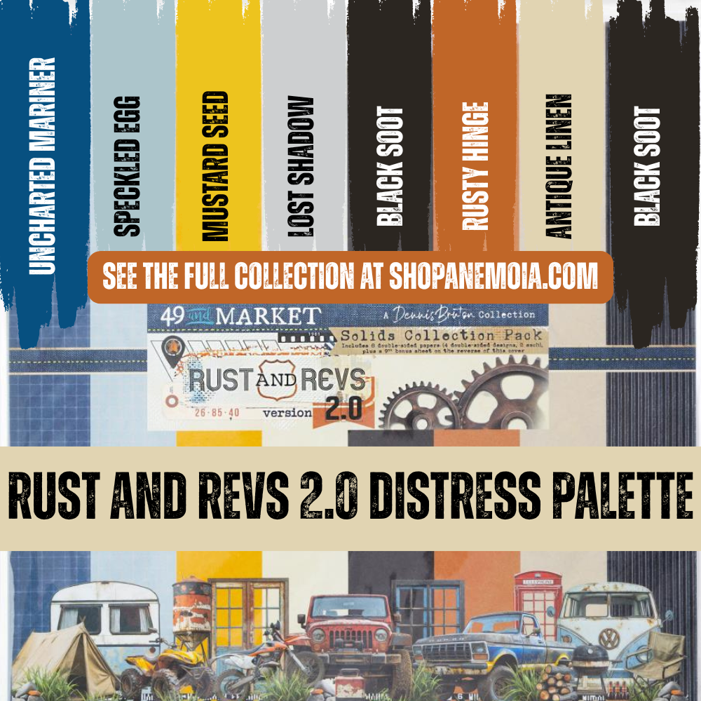 Rust and Revs 2.0 Epoxy Stickers | Dennis Bruton {clearance}