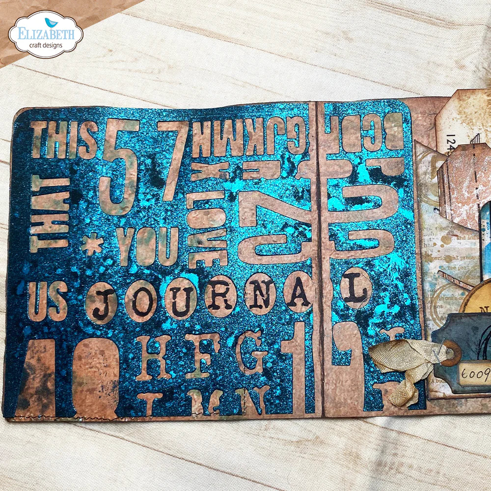 Journal Stencils Set No. 3 | A5 Slim (4.3” x 8.7”)