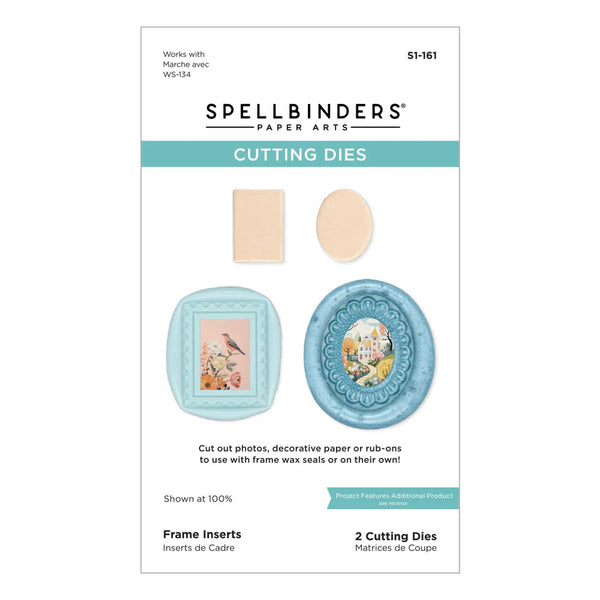 Frame Inserts Etched Dies for Coordinating Wax Seals | Holiday Magic